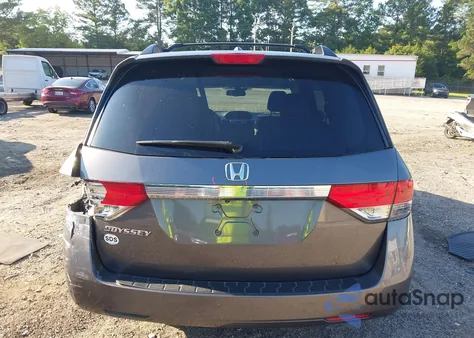 2015 Honda Odyssey Ex-L из США, поврежденный, VIN 5FNRL5H63FB016904